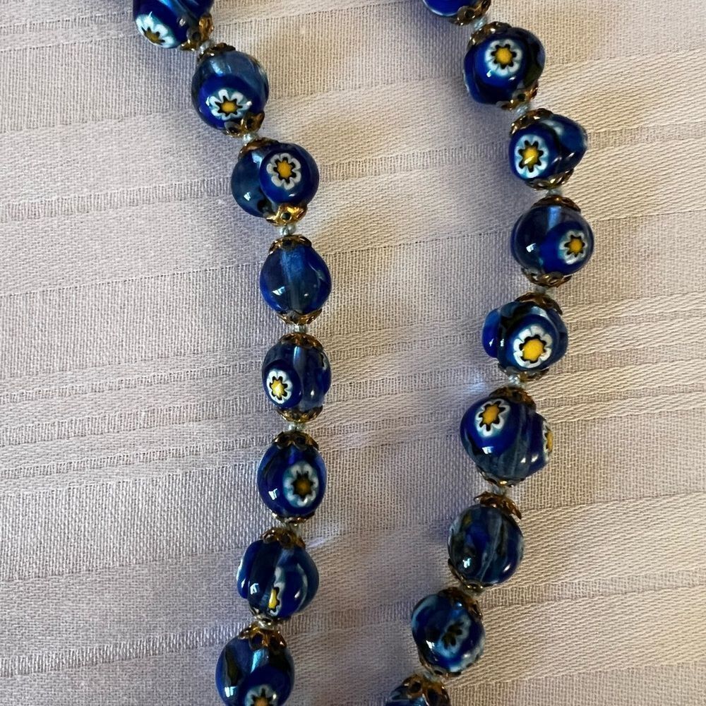 Genuine Venetian Bead Necklace and Bracelet, purchased in Venice. - Picture 8 of 9